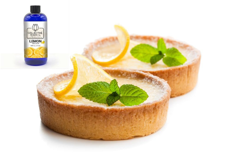 Lemon Extract for Baking - Natural Lemon Flavoring Emulsion for Cookies, Frosting, Ice Cream, Smoothies & Beverage - 16 fl oz Kosher, Lemon Extract by Collective Aromas Co.mon Extract for Baking, Natural Lemon Flavor Emulsion by Collective Aromas Co.